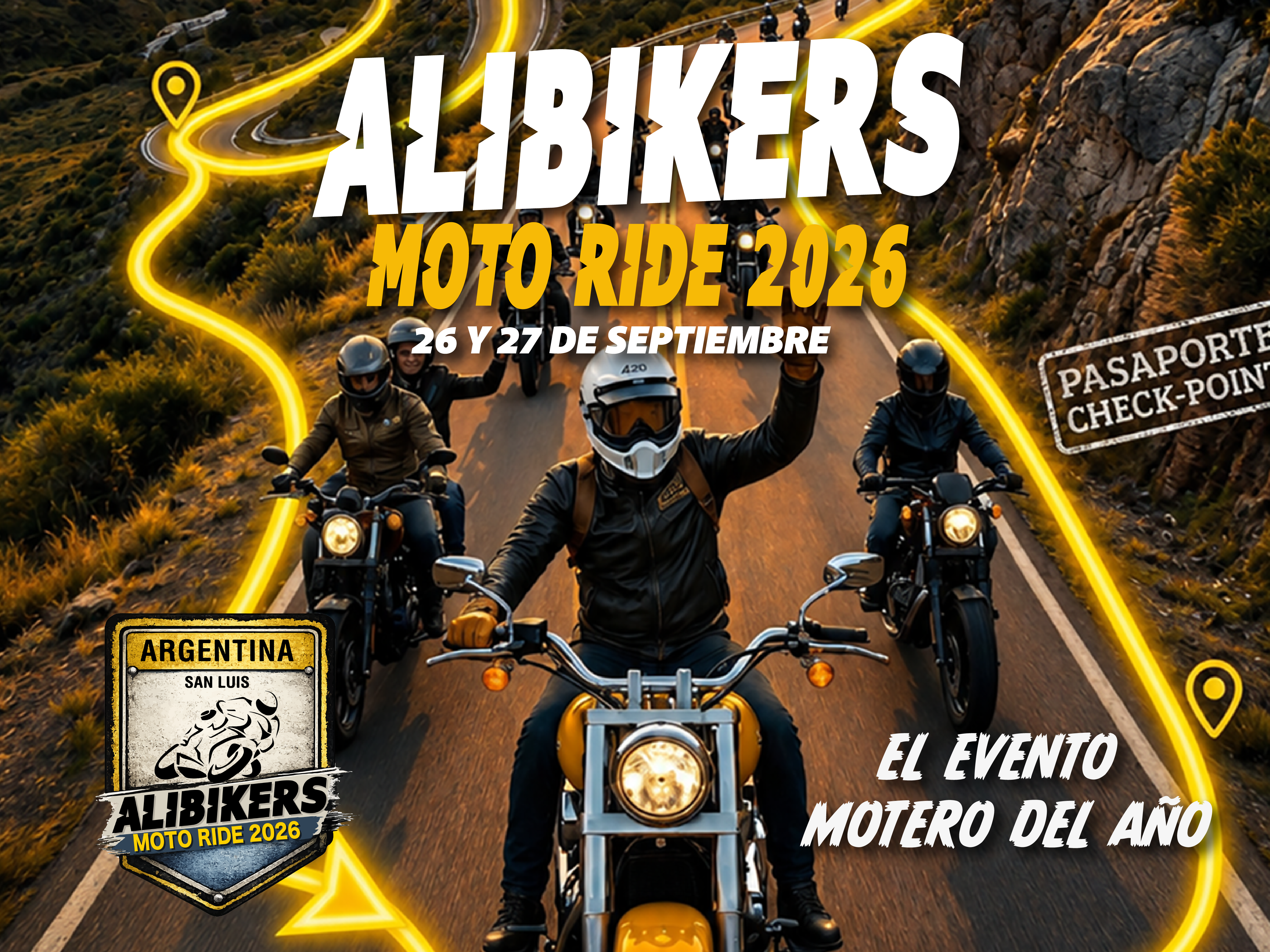 ALIBIKERS MOTO RIDE 2026 — El evento motero del año